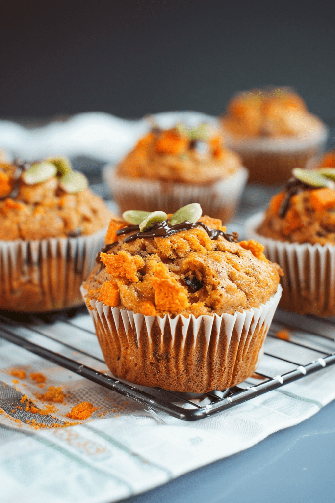 Bake Sweet Potato Muffins