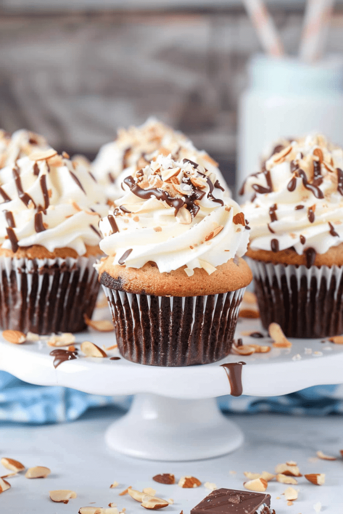 Baking Almond Joy Cupcakes