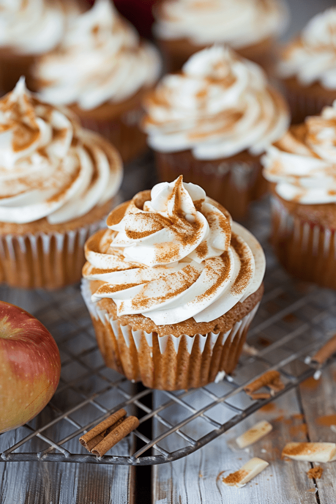 Baking Apple Cider Cupcakes Recipe