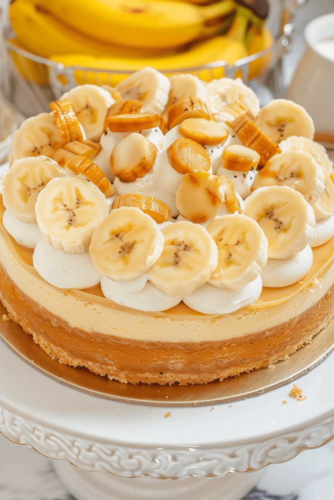 Baking Banana Pudding Cheesecake