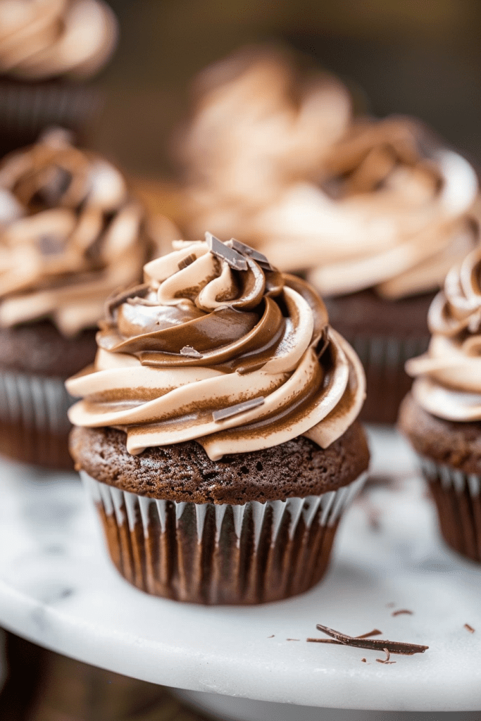 Baking Chocolate Kahlua Cupcakes