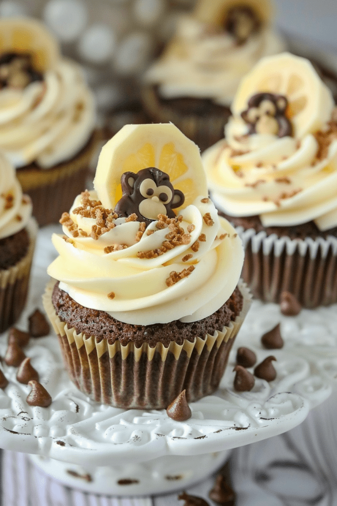 Baking Chunky Monkey Cupcakes