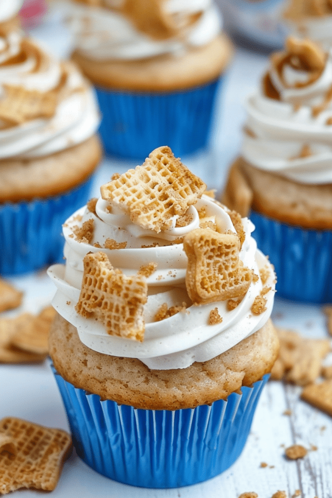 Baking Cinnamon Toast Crunch Cupcakes