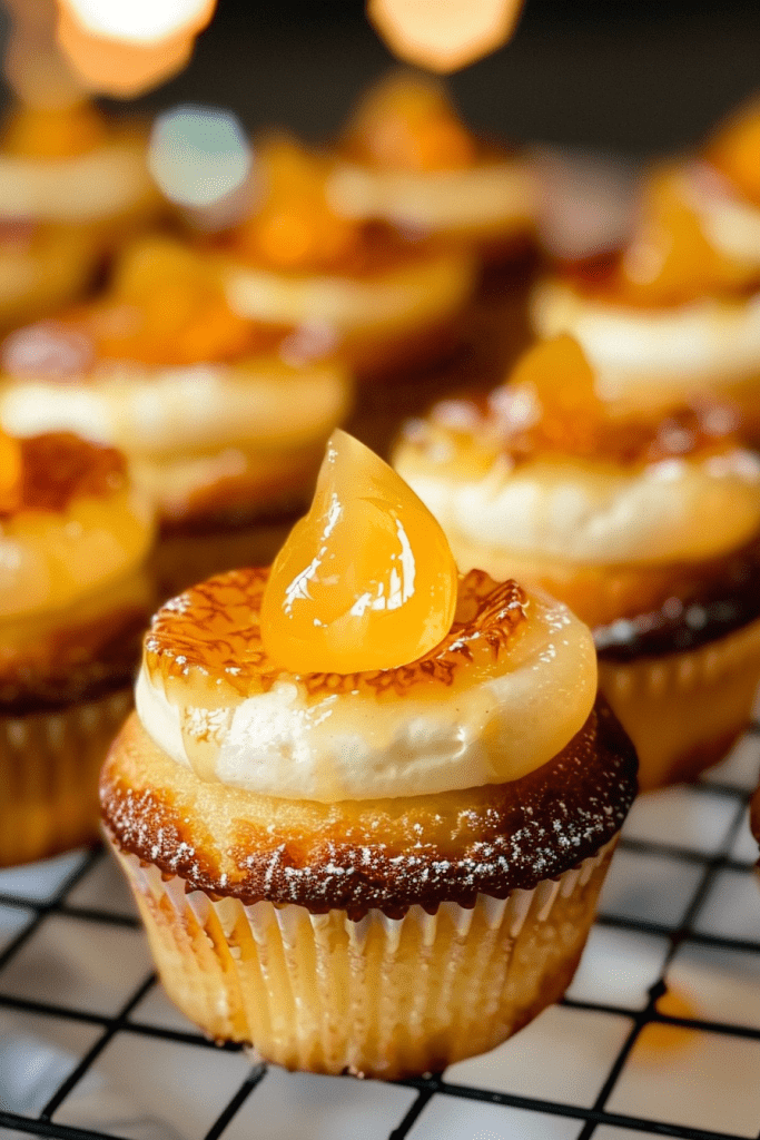 Baking Crème Brûlée Cupcakes