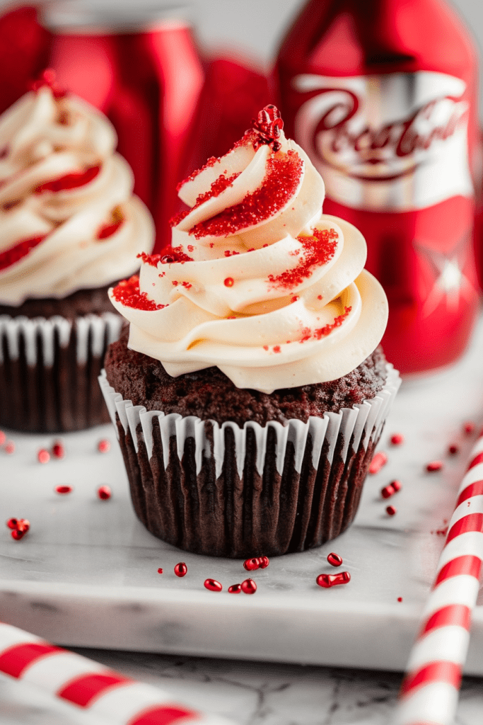 Baking Dr Pepper Cupcakes