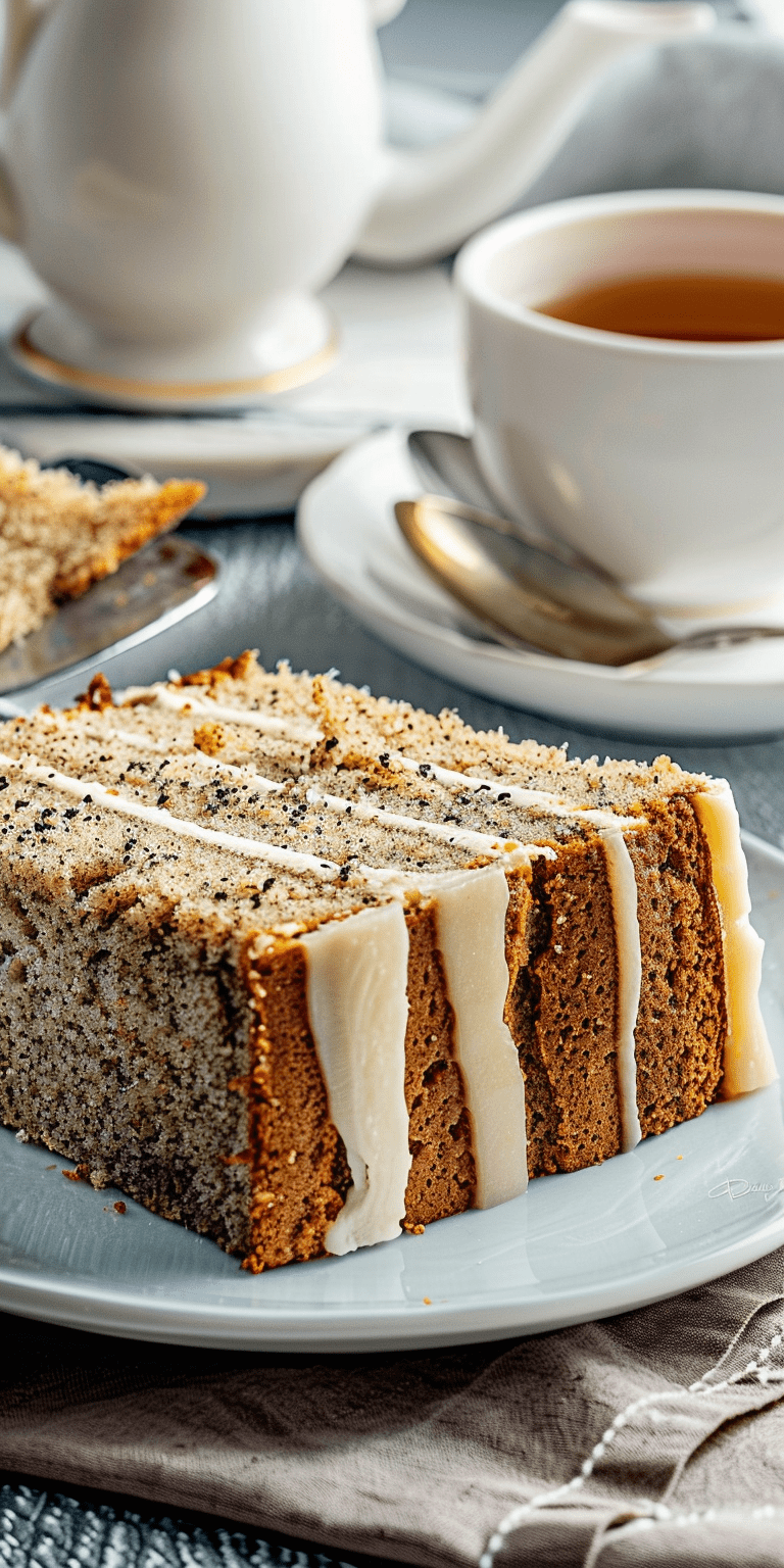 Homemade Earl Grey Loaf Cake Moist & Easy