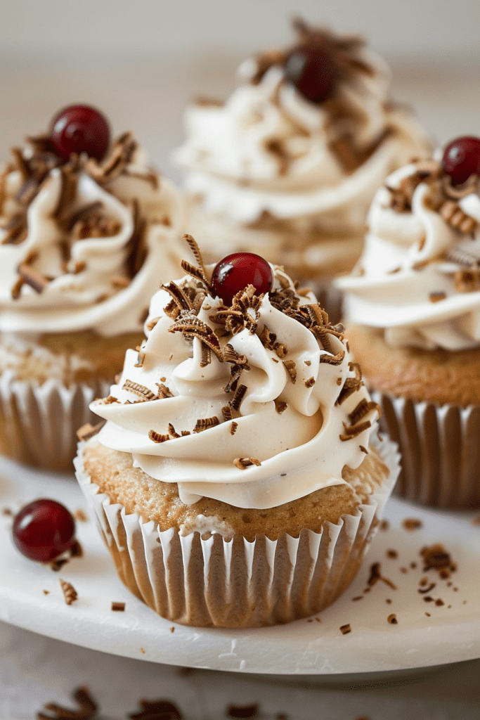 Baking Italian Cream Cupcakes