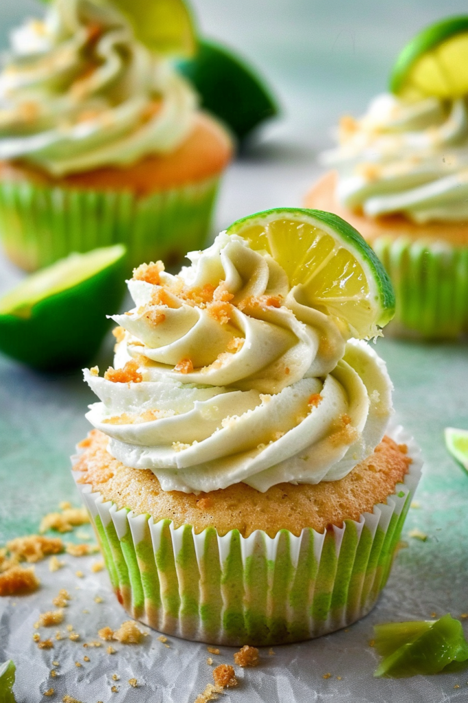 Baking Key Lime Pie Cupcakes