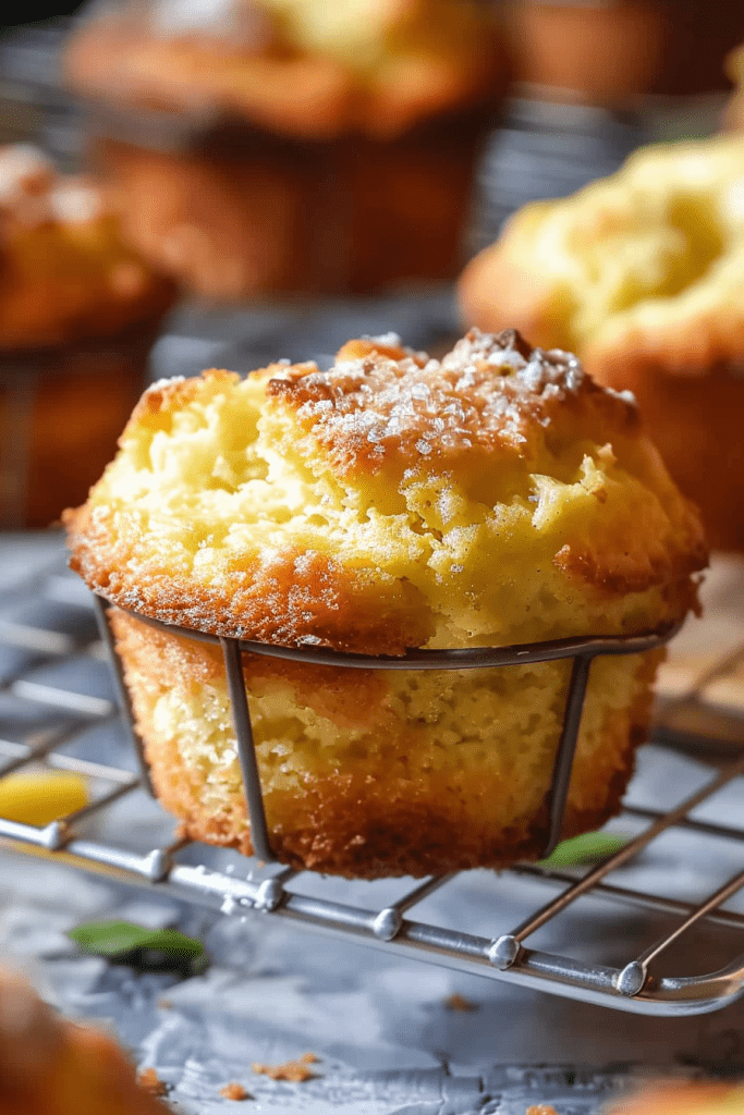 Baking Lemon Ricotta Muffins