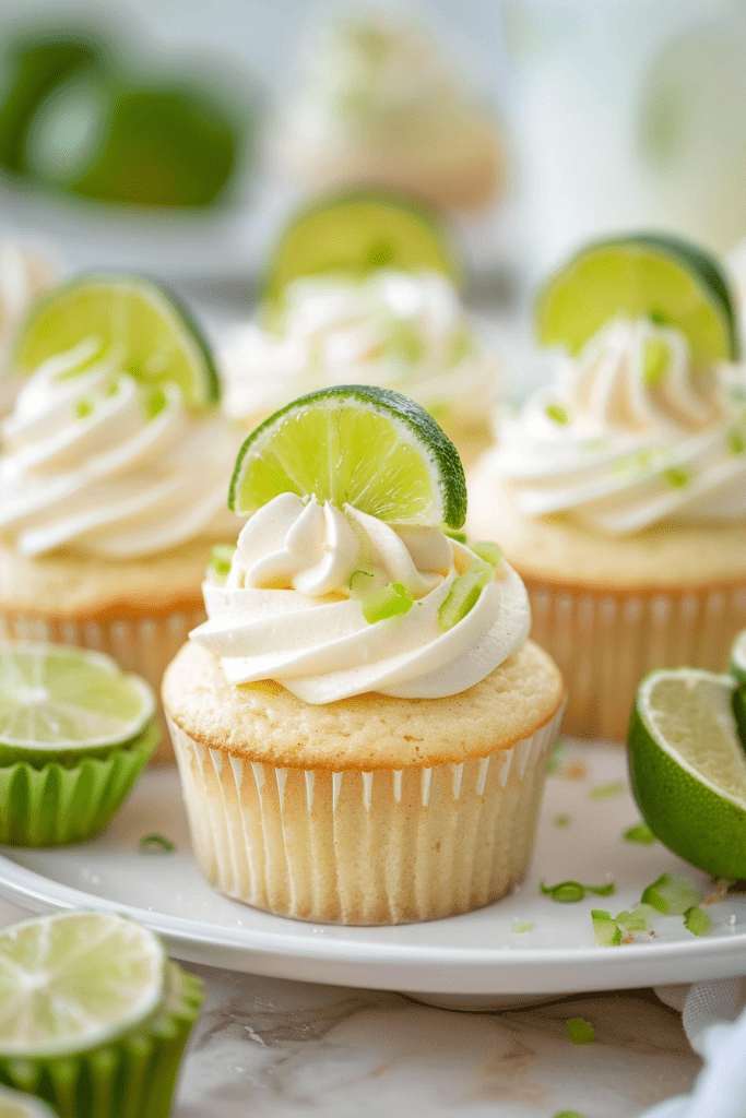 Baking Margarita Cupcakes