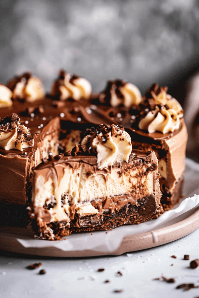 Baking Nutella Cheesecake