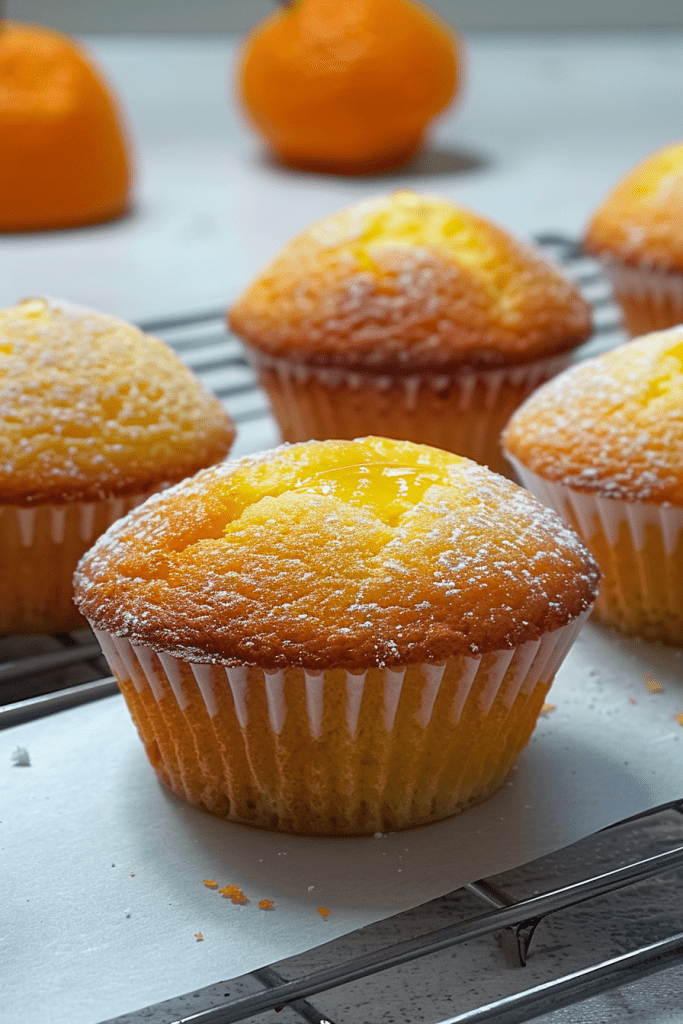 Baking Orange Muffin