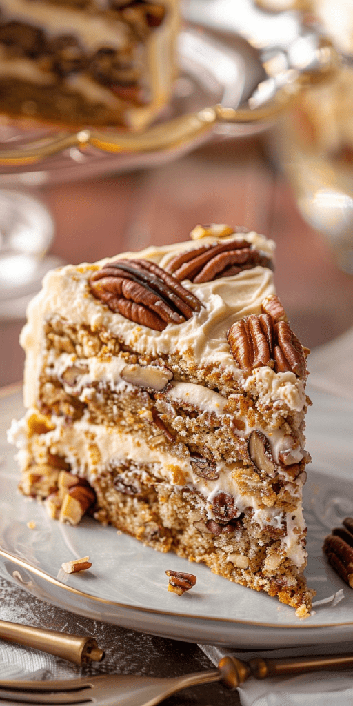 Baking Pecan Pie Cake