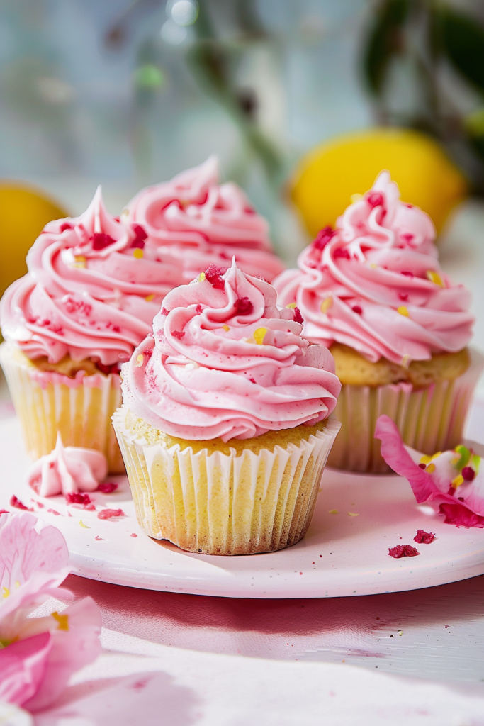 Baking Pink Lemonade Cupcakes