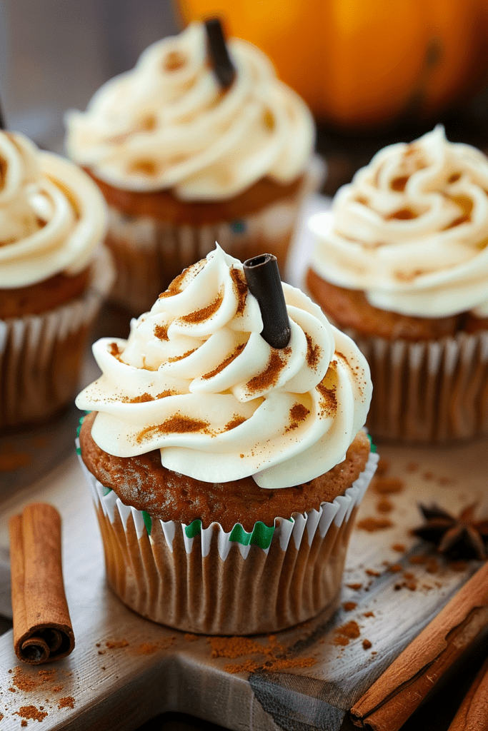 Baking Pumpkin Spice Latte Cupcakes