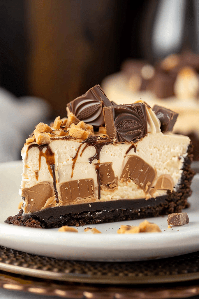 Baking Reese's Peanut Butter Cup Cheesecake