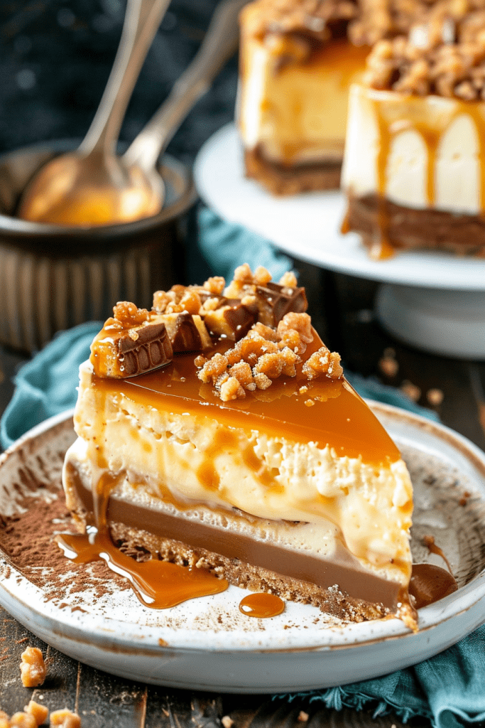 Baking Salted Caramel Cheesecake