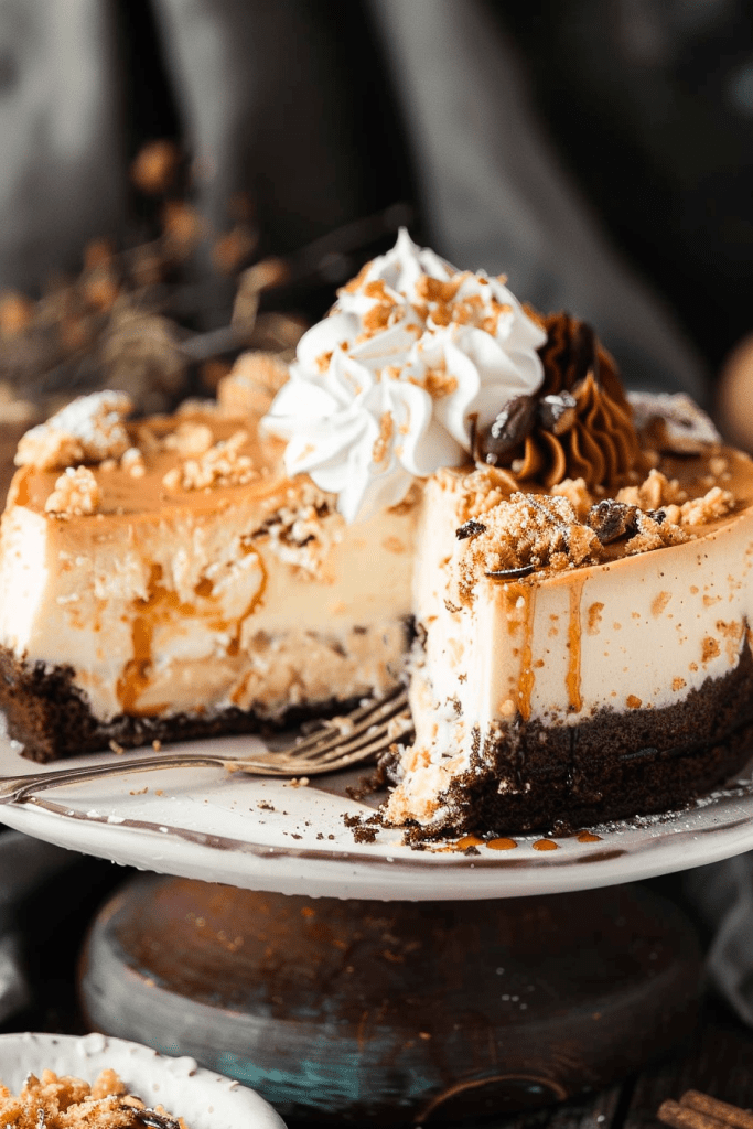 Baking Samoa Cheesecake