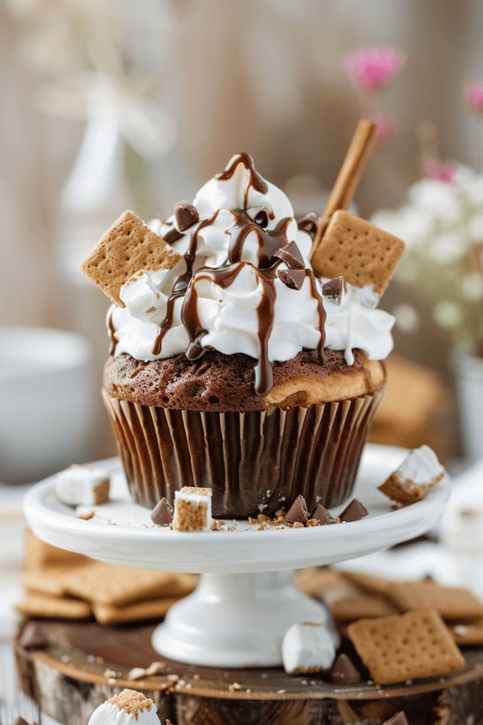 Baking S’mores Cupcakes