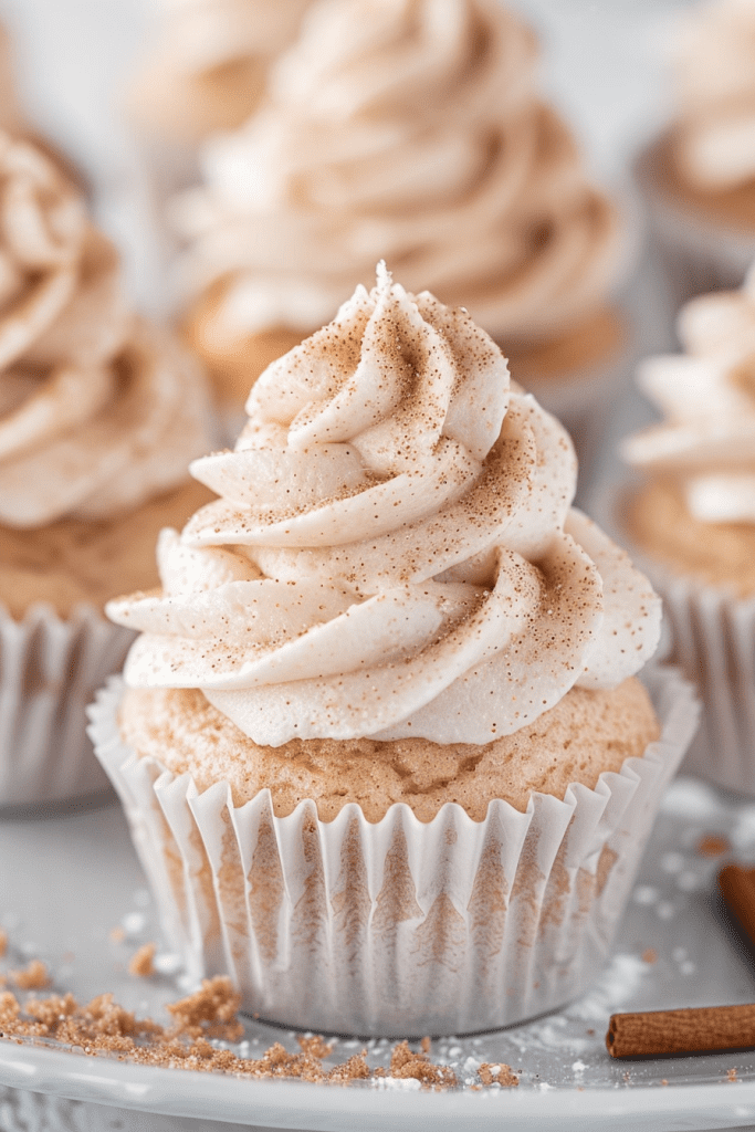 Baking Snickerdoodle Cupcakes