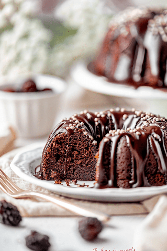 Baking Tips Mini Chocolate Bundt Cake