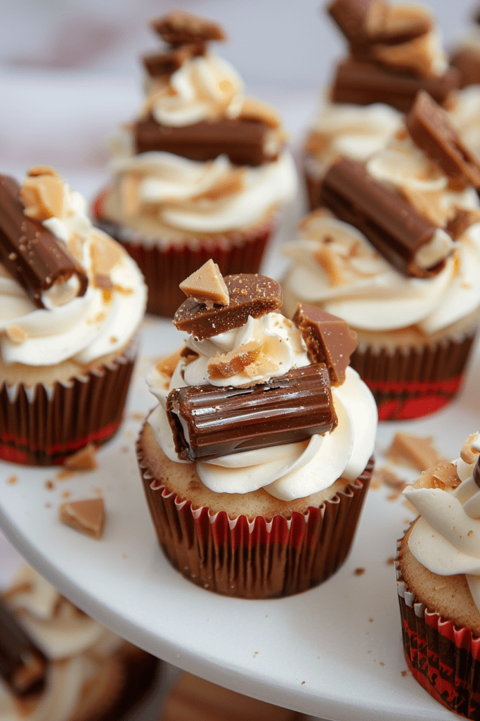 Baking Twix Cupcakes