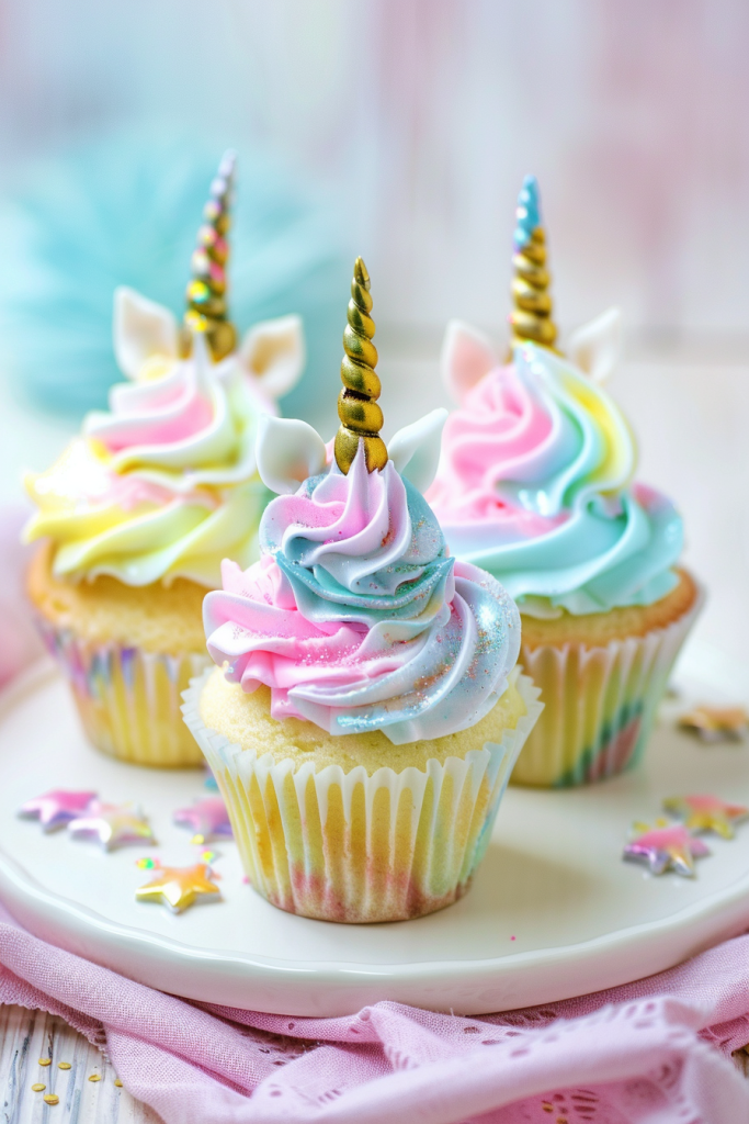 Baking Unicorn Cupcakes