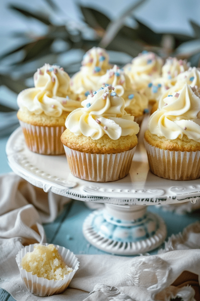 Baking Vanilla Bean Cupcakes