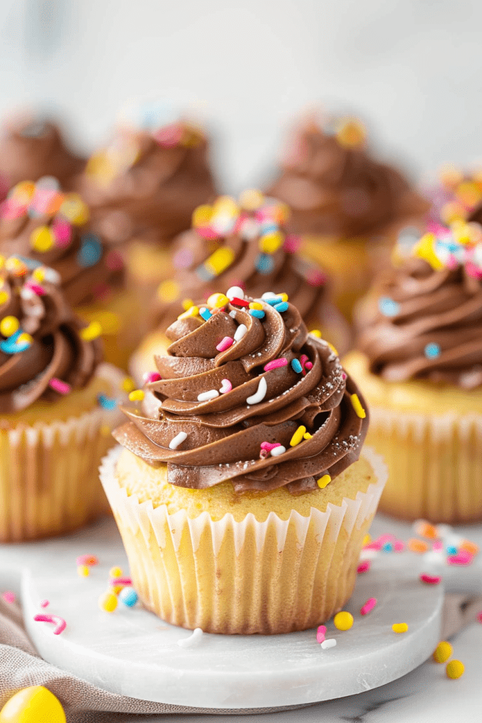 Baking Yellow Cupcakes