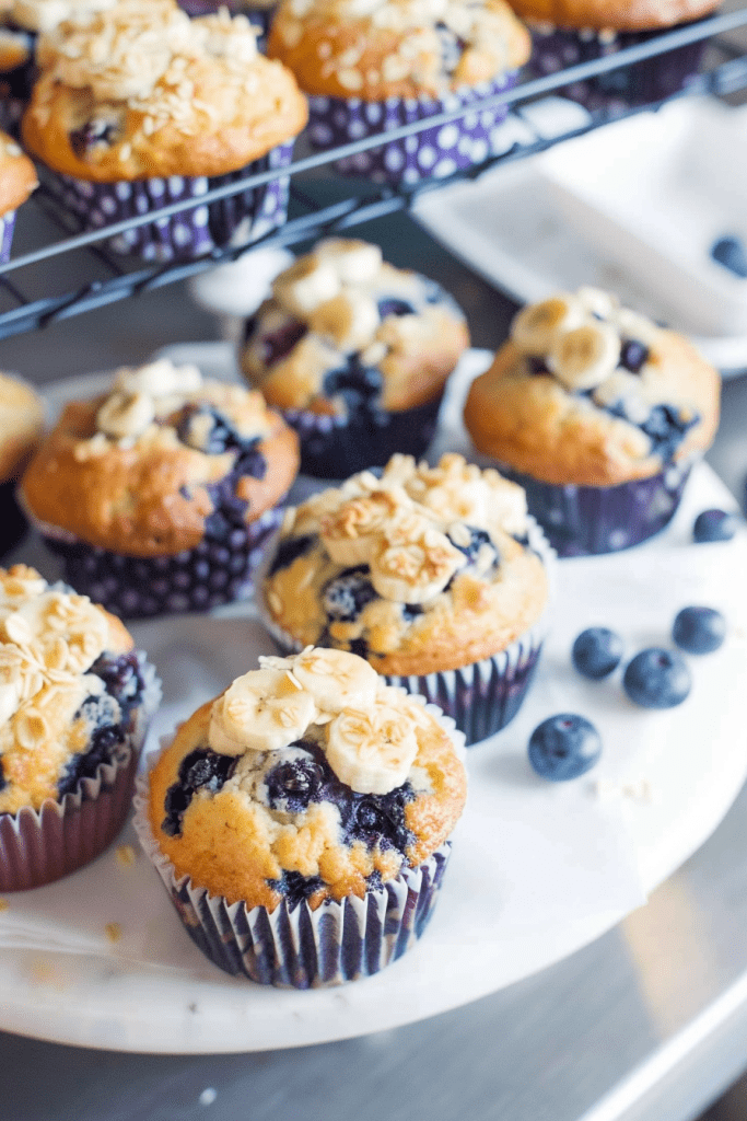 Banana Blueberry Muffins Recipe