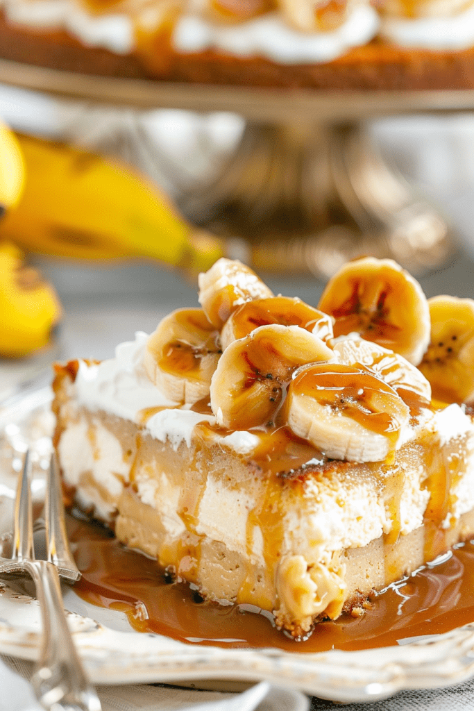 Bananas Foster Cheesecake