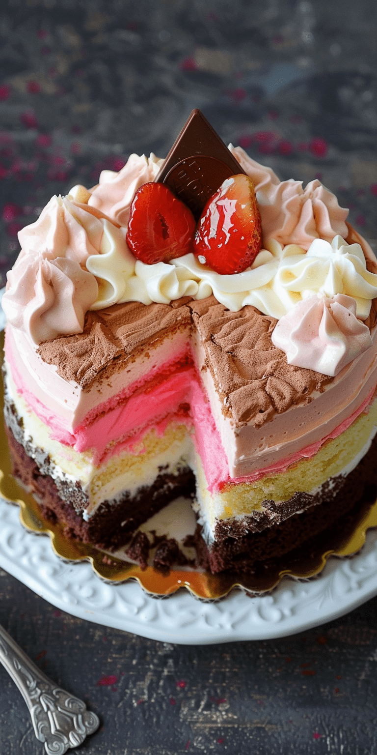 Best Neapolitan Cake