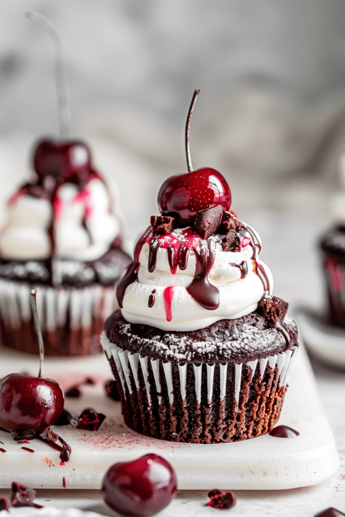 Black Forest Cupcakes