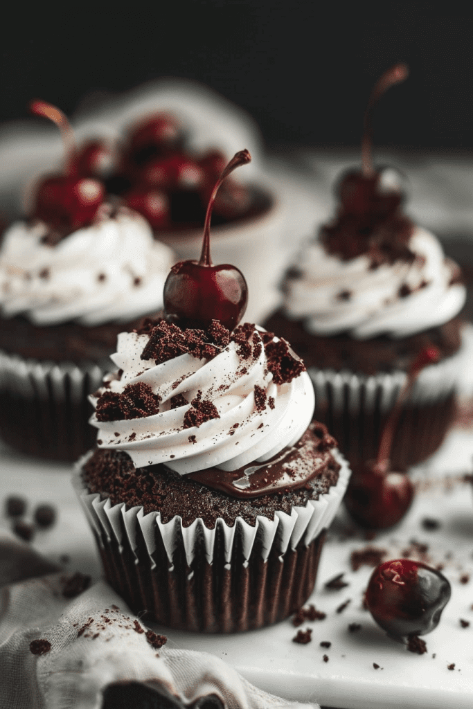 Black Forest Cupcakes Recipe