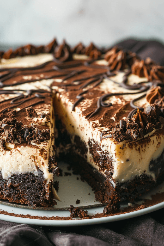 Brownie Bottom Cookie Dough Cheesecake Recipe