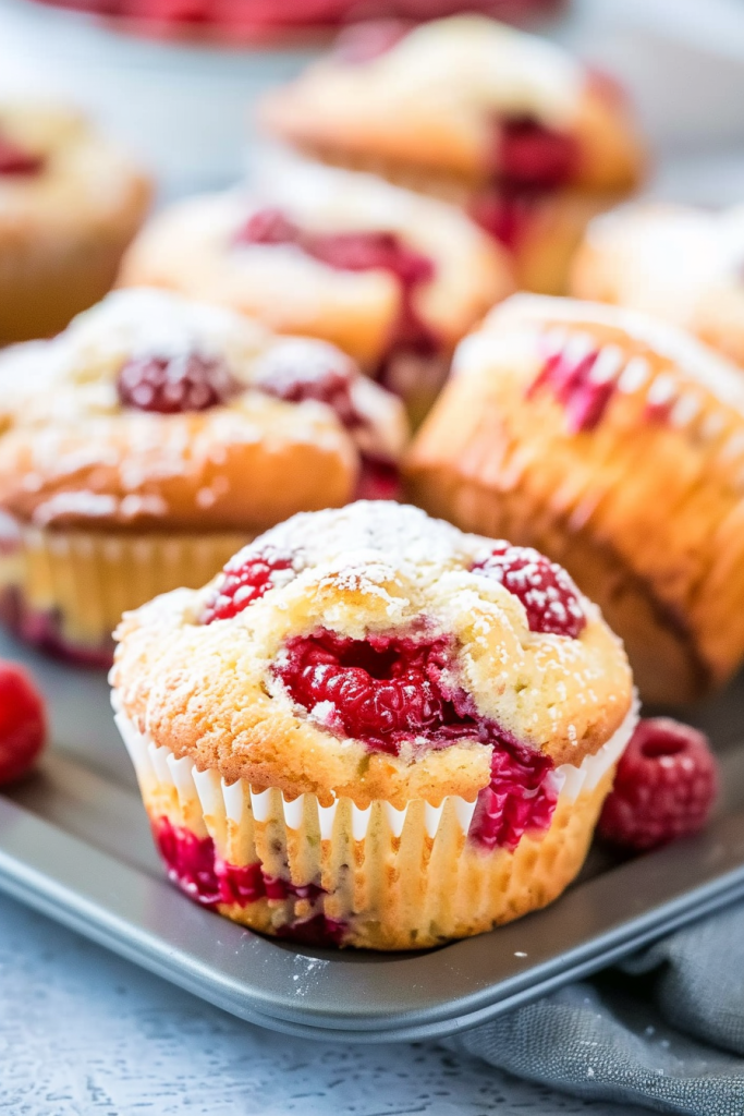 Buttermilk Raspberry Muffin