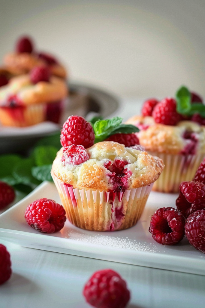 Buttermilk Raspberry Muffins Recipe