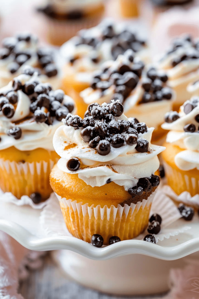 Cannoli Cupcakes