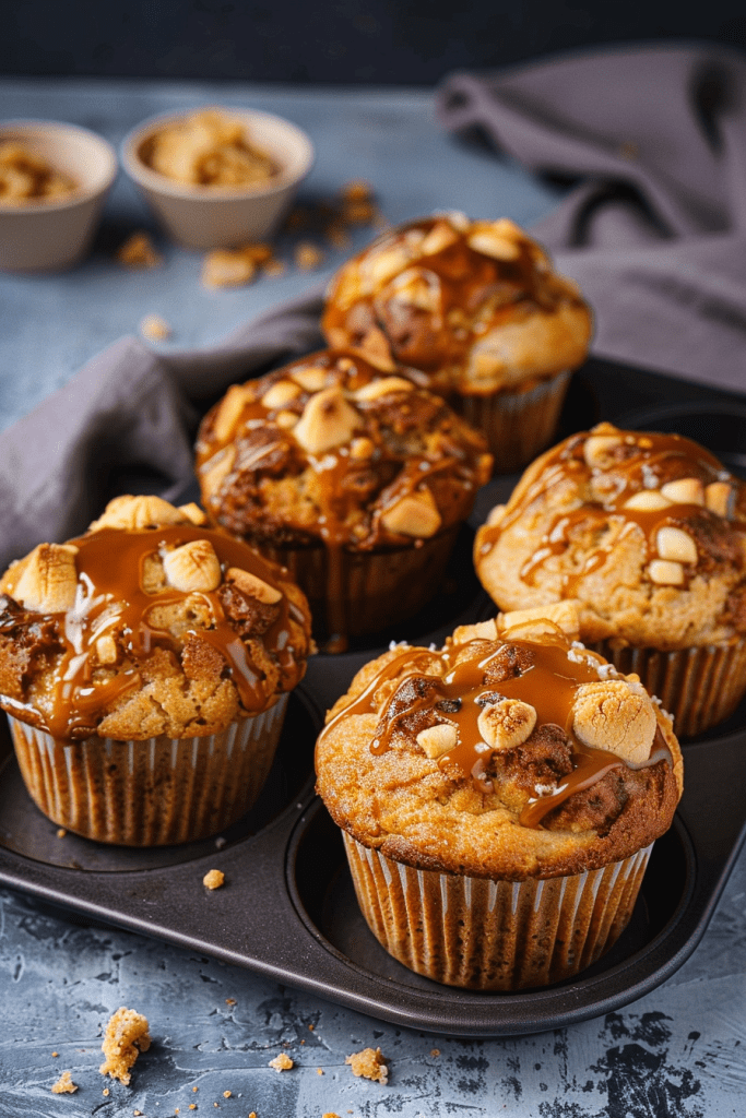 Caramel Butterscotch Muffins