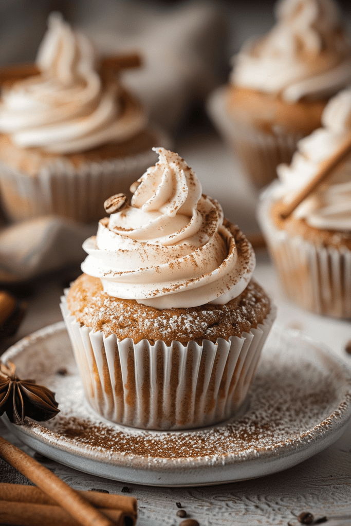 Chai Latte Cupcakes