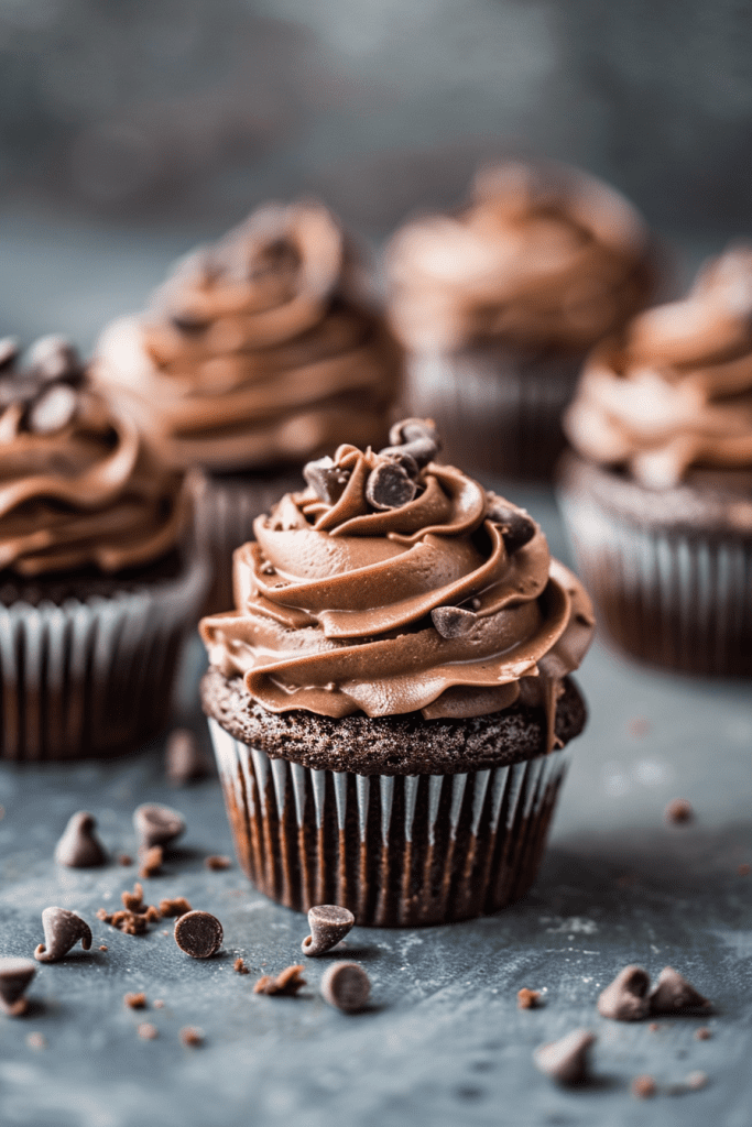 Chocolate Pudding Cupcakes