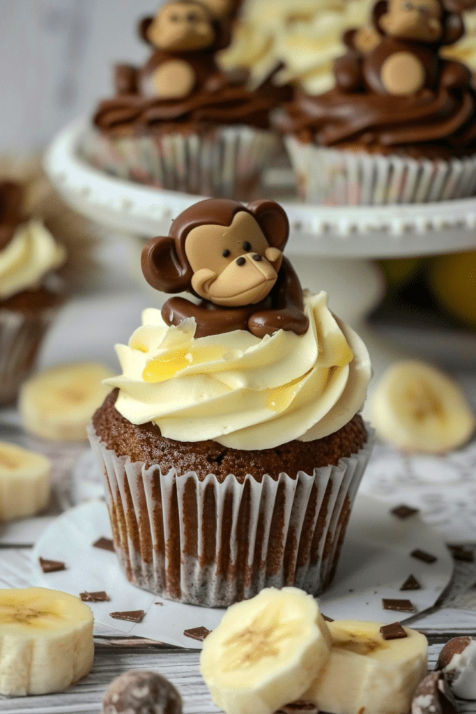 Chunky Monkey Cupcake