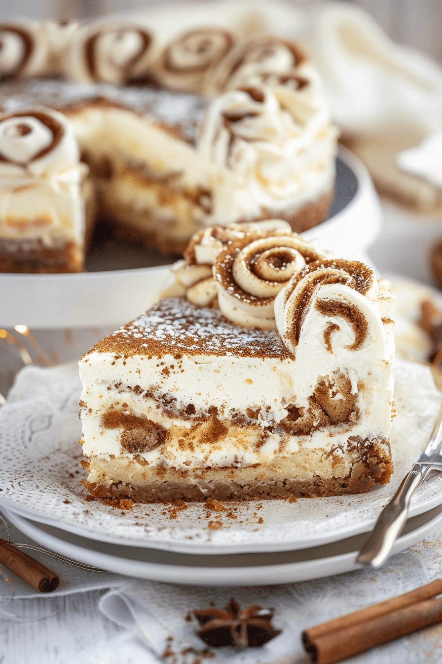 Cinnamon Roll Cheesecake Recipes