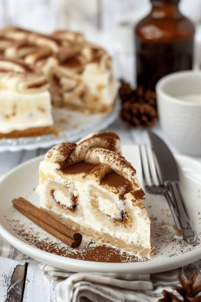 Cinnamon Roll Cheesecakes