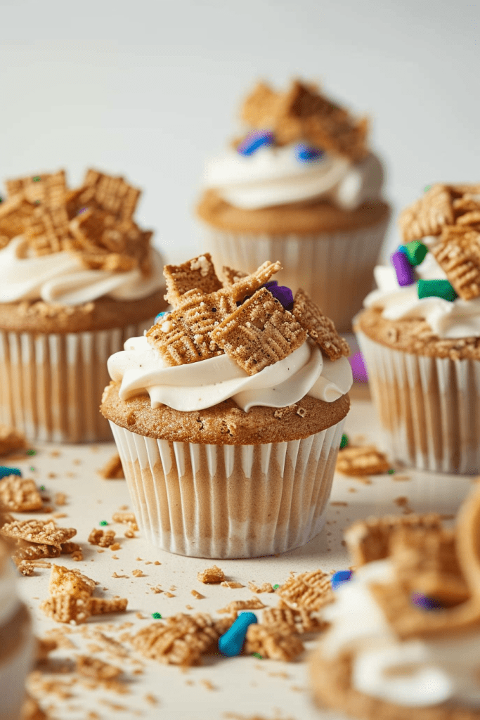 Cinnamon Toast Crunch Cupcakes