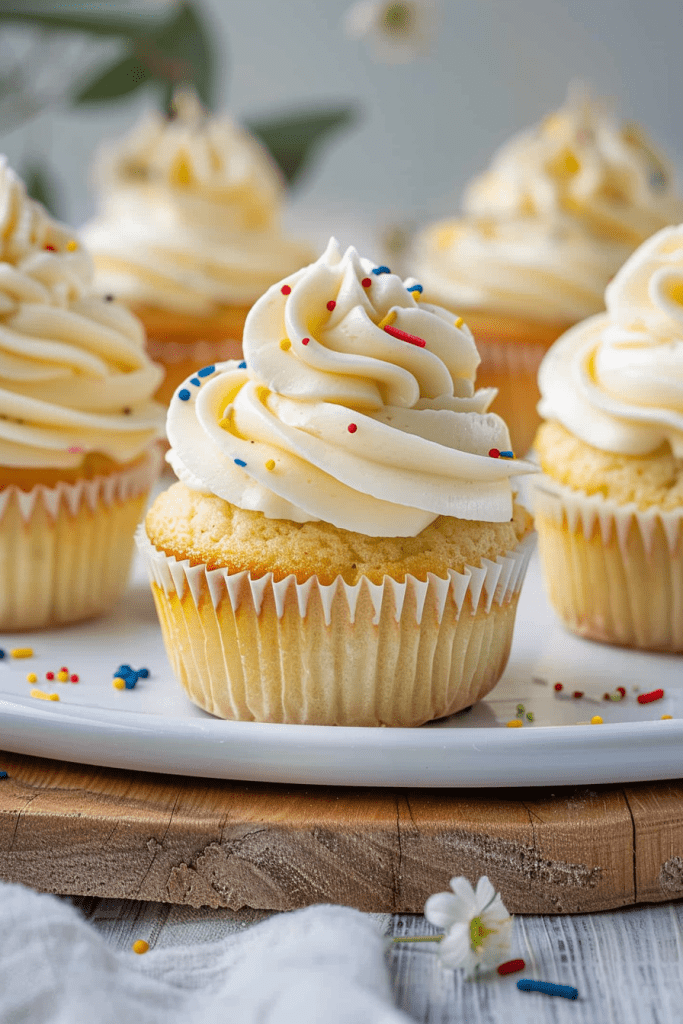 Classic Vanilla Cupcakes