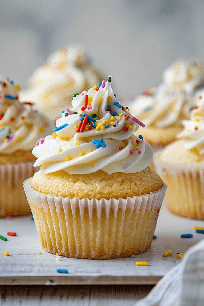 Classic Vanilla Cupcakes Recipe