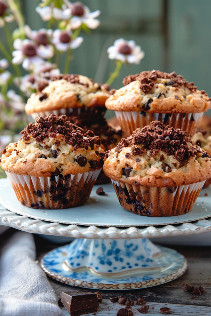 Coconut Chocolate Chip Muffins Recipe