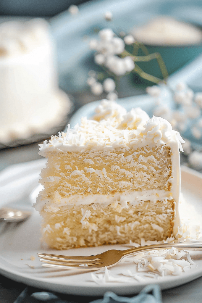 Coconut Cream Cakes