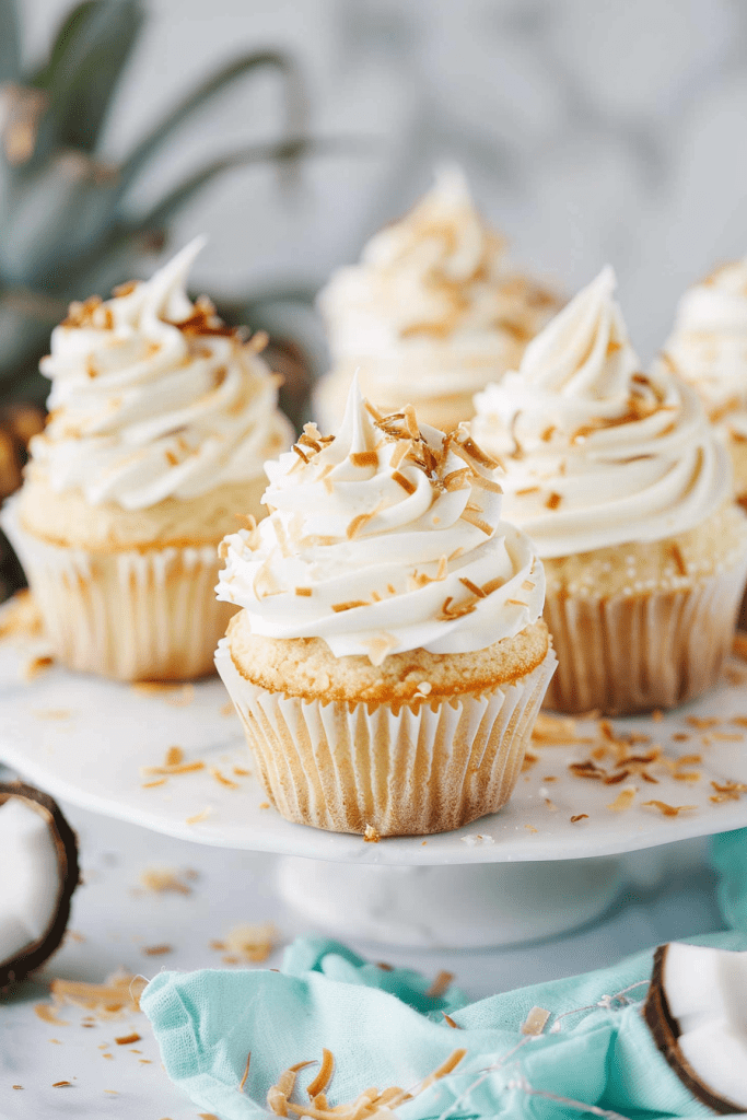 Coconut Cream Pie Cupcakes